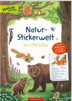 Natur-Stickerwelt: Tiere in Wald & Wiese
