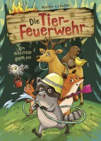 Ein Waschbär greift ein