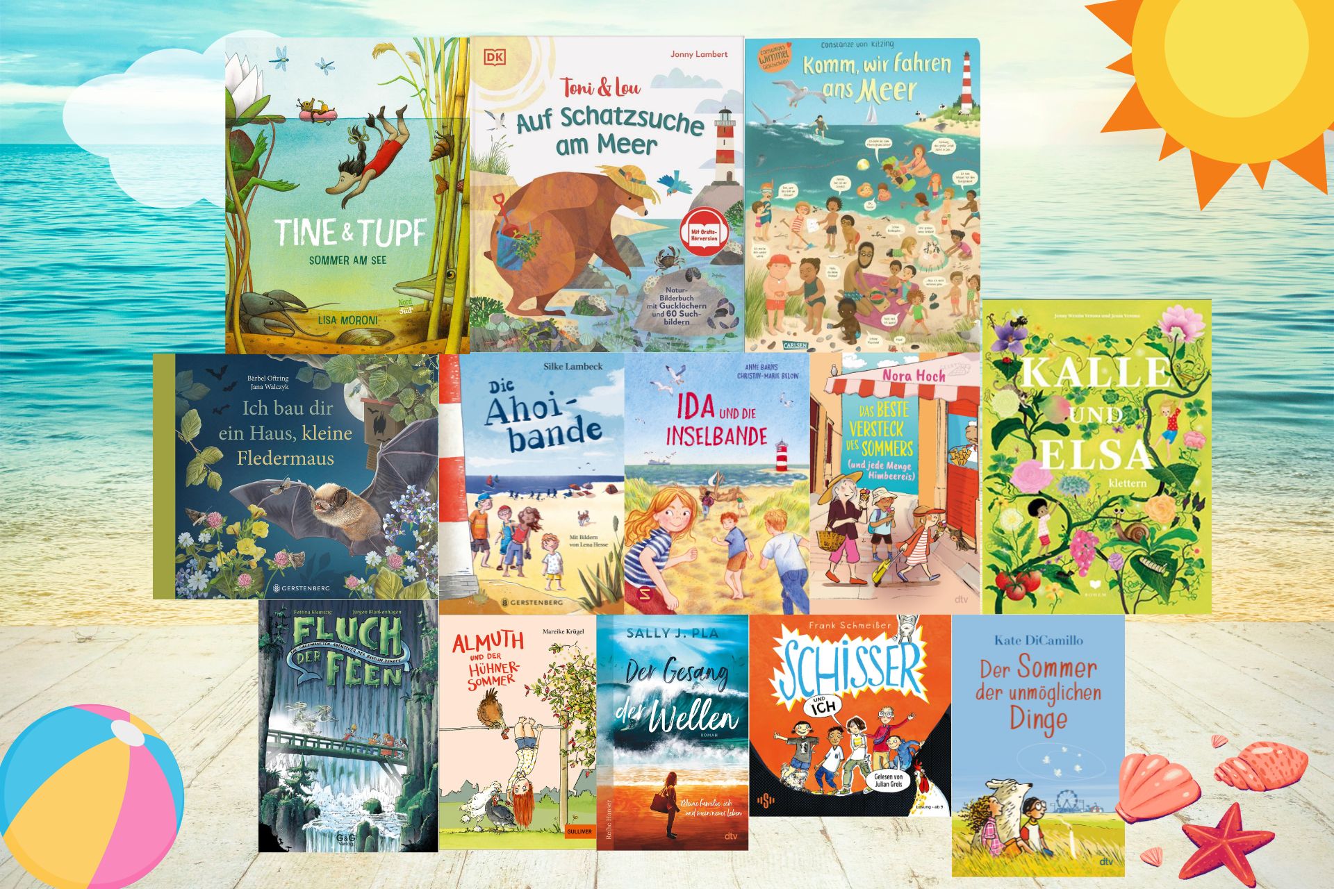 Die besten Bücher für den Sommer