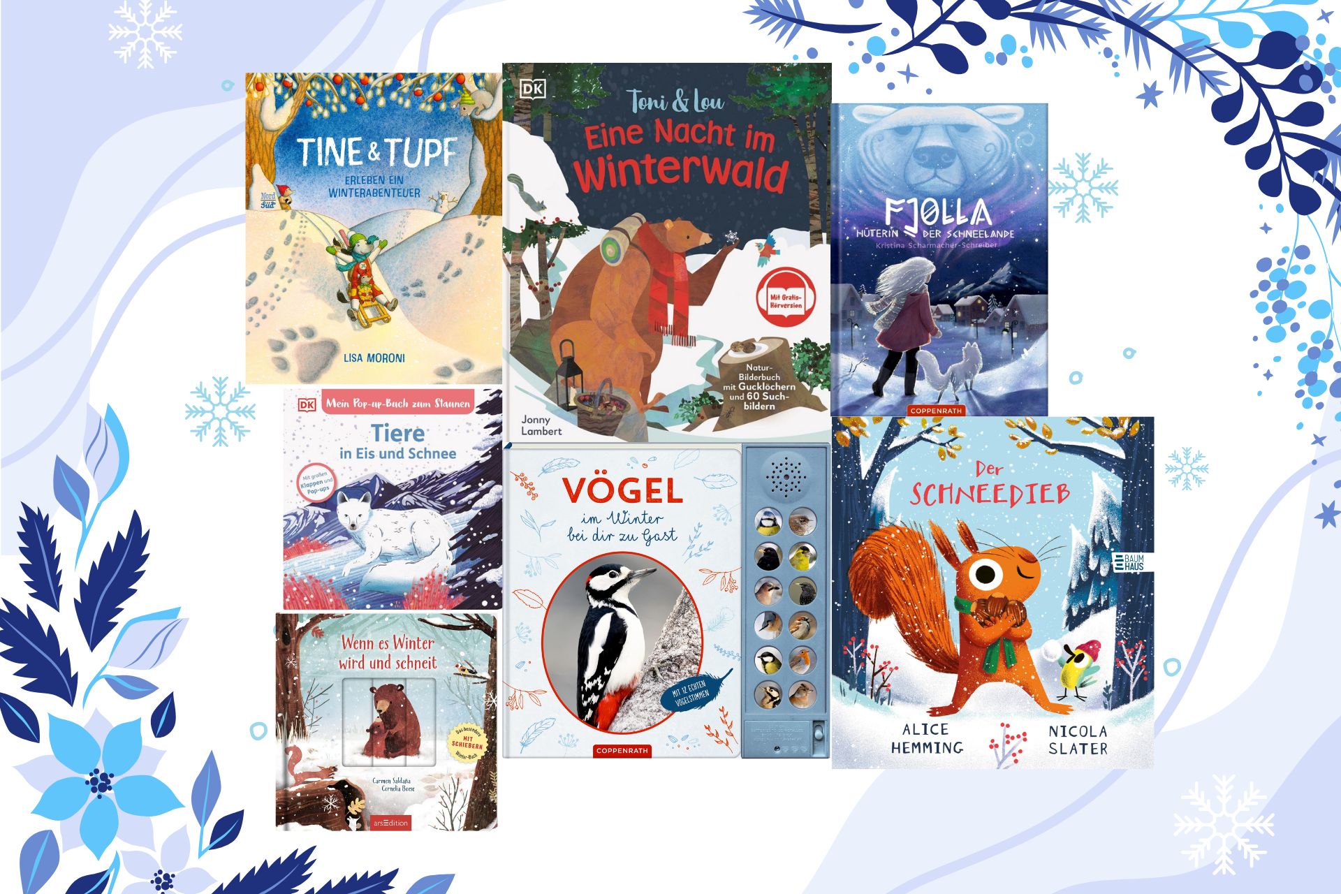 Kinderbücher für den Winter