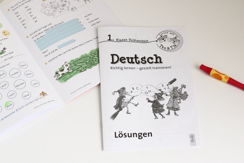 Lernen mit Teo & Tia: Deutsch 1. Klasse Volksschule