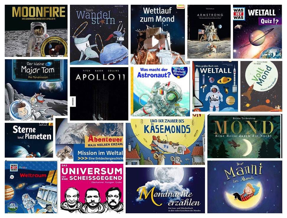 50 Jahre Mondlandung - Die besten Bücher