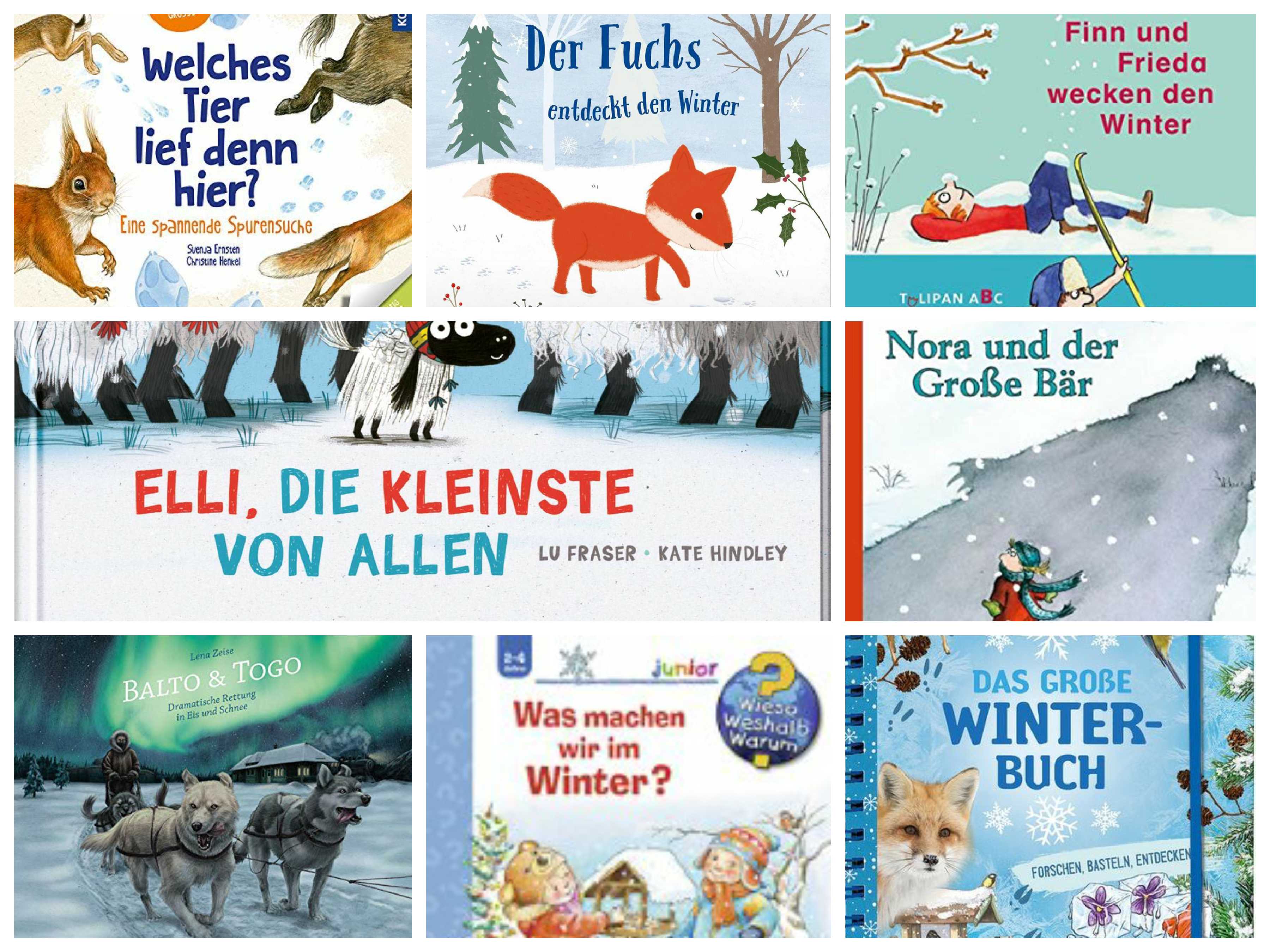 Die besten Winterbücher für Kinder
