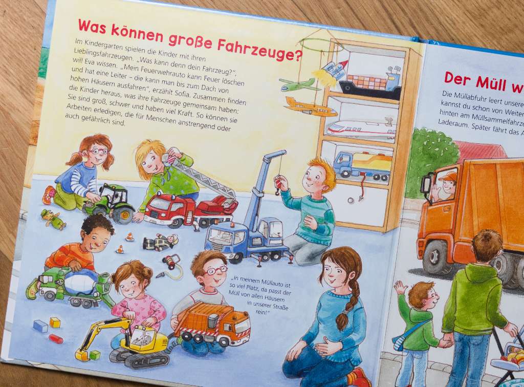 WAS IST WAS Kindergarten Große Fahrzeuge