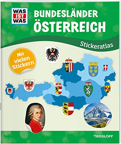 WAS IST WAS: Bundesländer Österreich - Stickeratlas