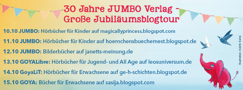 Jubiläumsblogtour 30 Jahre JUMBO Neue Medien Verlags GmbH
