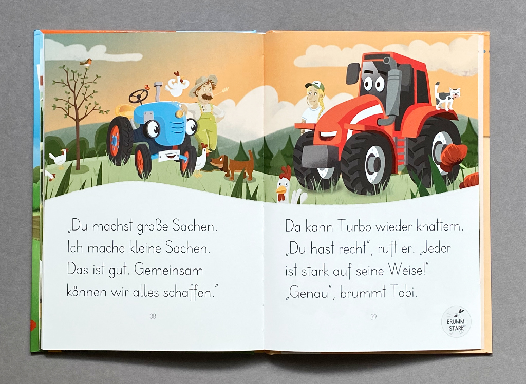 Du schaffst das, Tobi Traktor