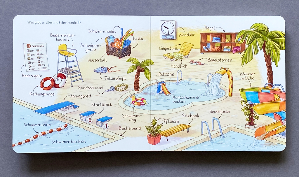 Lenni Langohr und Möhrchen: Im Schwimmbad