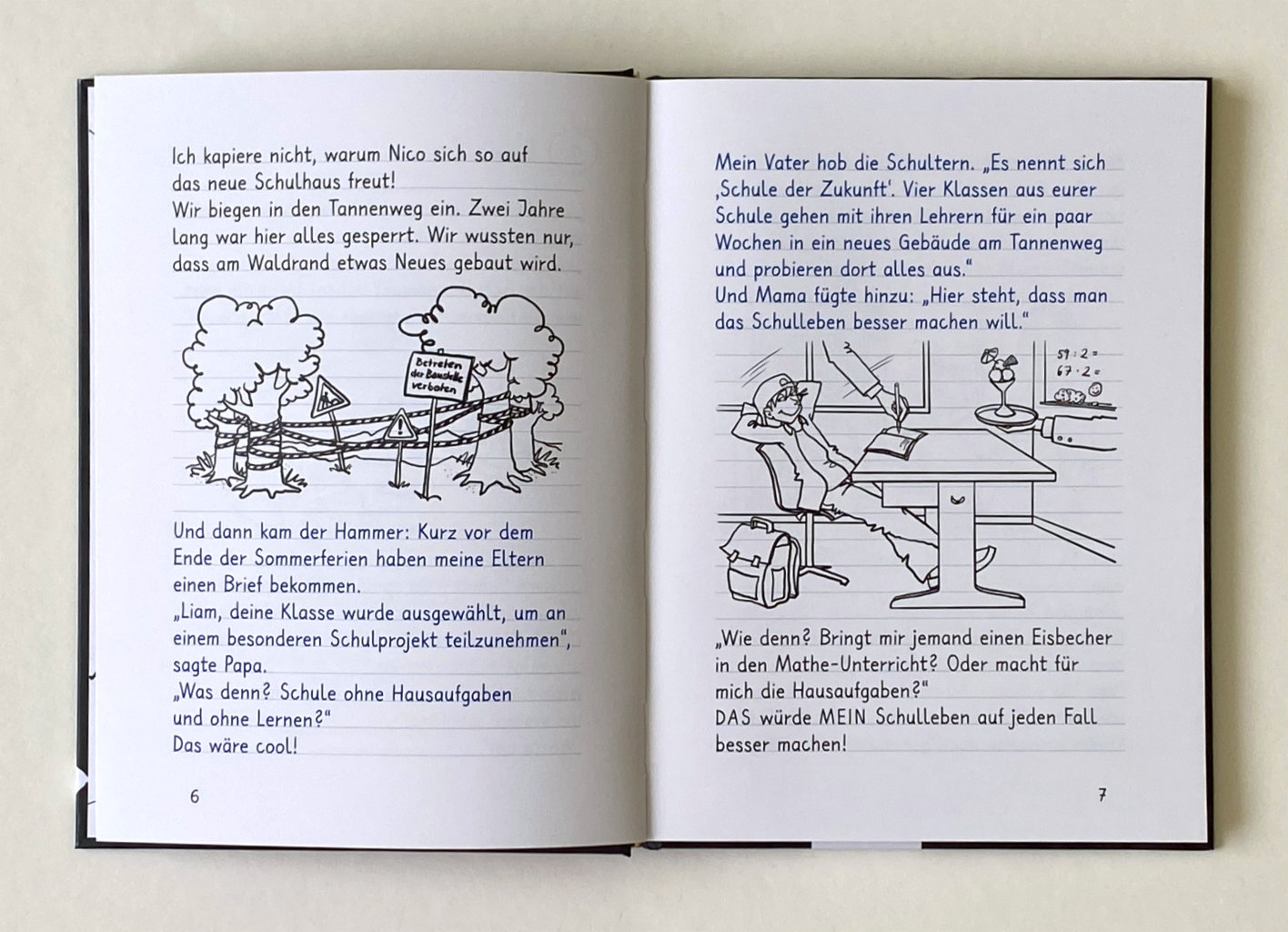Aus dem Schultagebuch: Zutritt verboten!