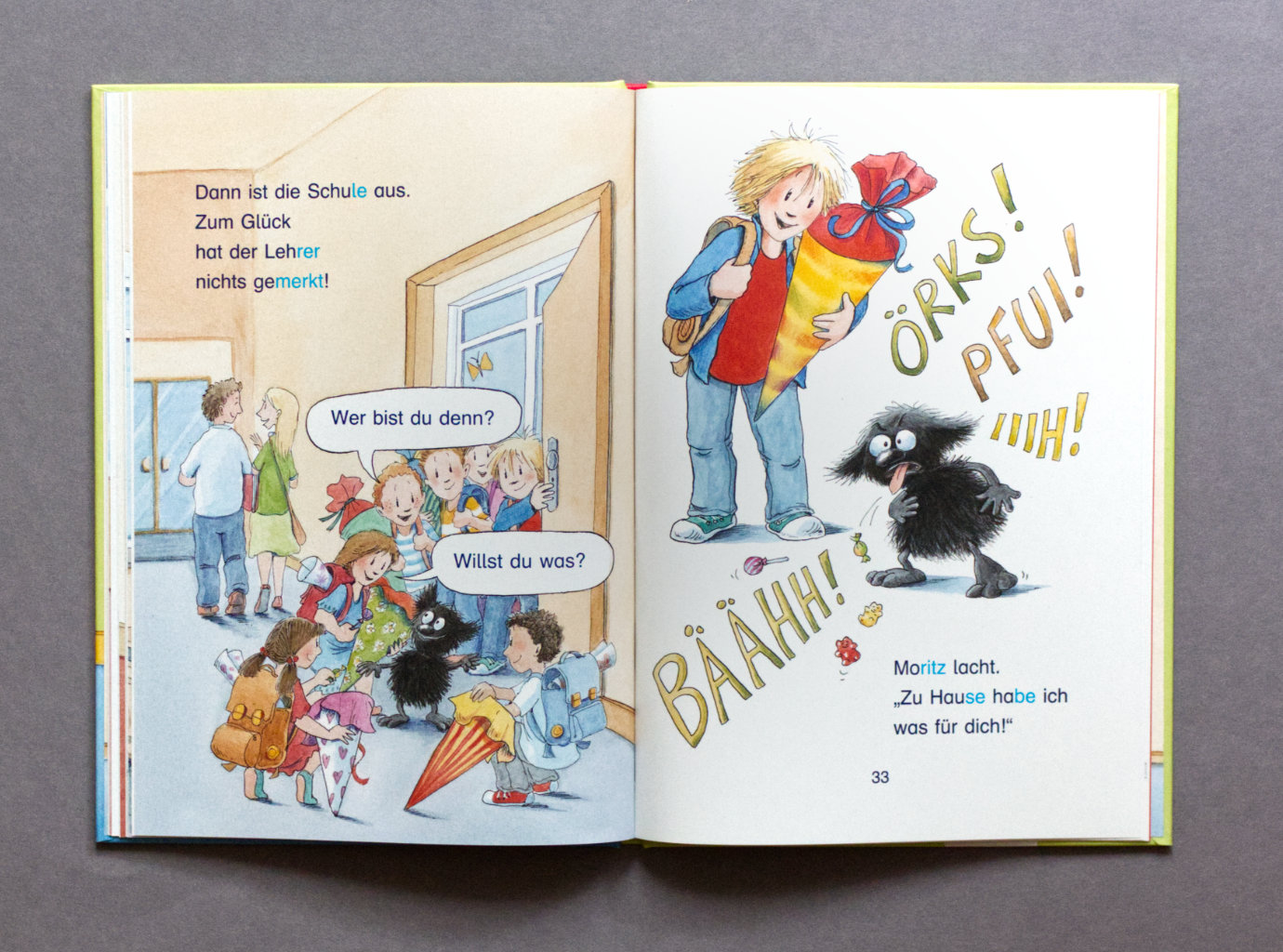 Das kleine Muffelmonster: Viel Wirbel im Klassenzimmer
