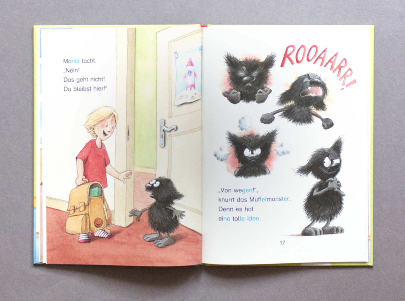 Das kleine Muffelmonster: Viel Wirbel im Klassenzimmer