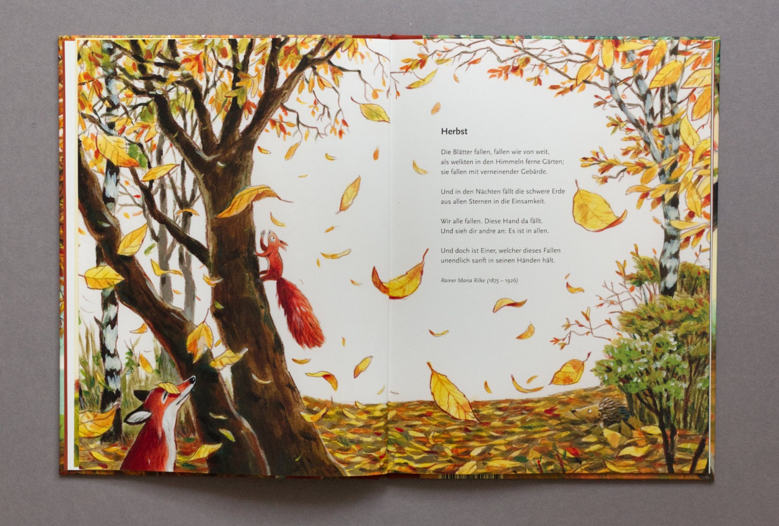 Blätter fallen - Die schönsten Herbstgedichte