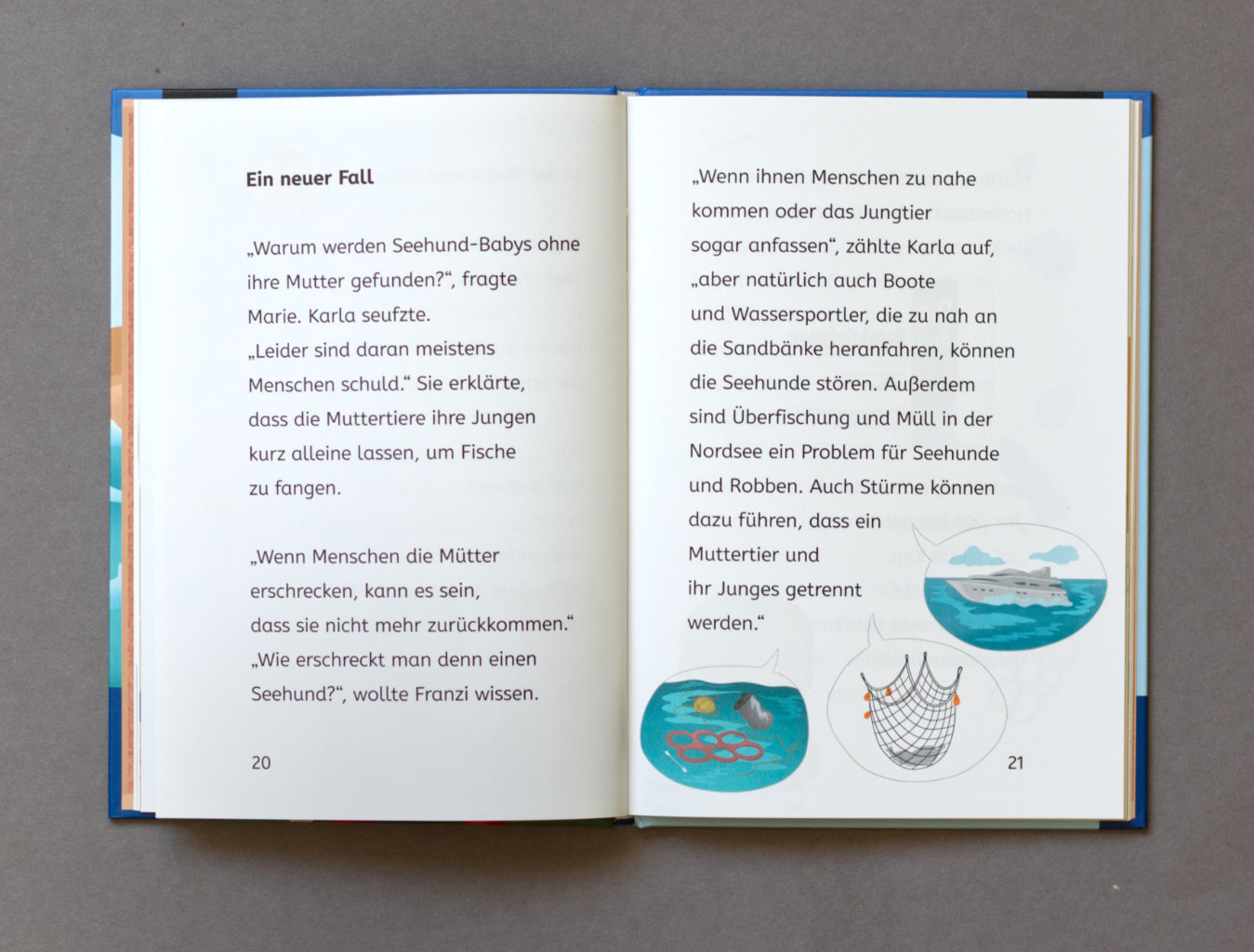 Bücherhelden Die drei !!!: Seehund ahoi!