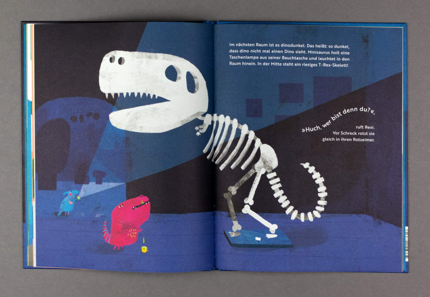 Was macht ein Dino im Museum?