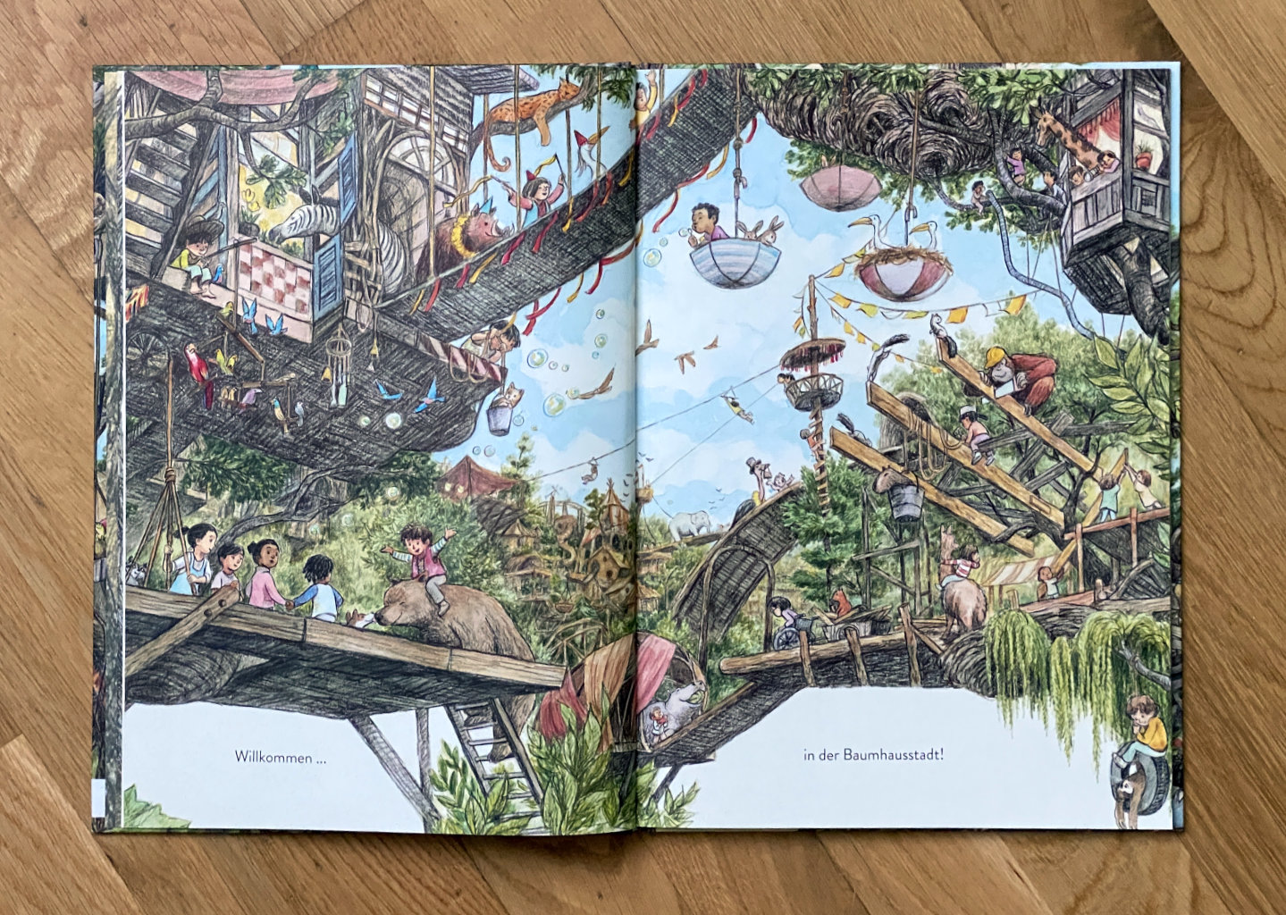 Unsere Baumhausstadt