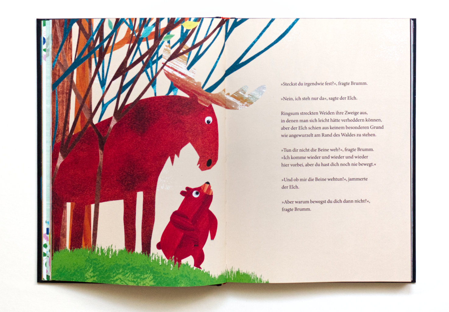 Wenn es Abend wird im Wald