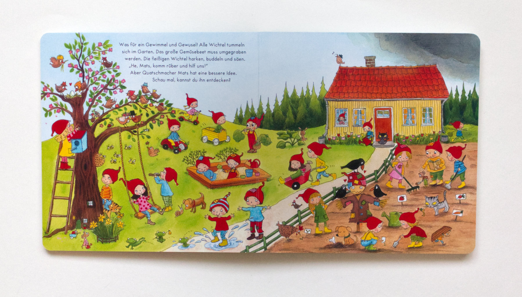 Mein Frühlingswichtel-Wimmelbuch