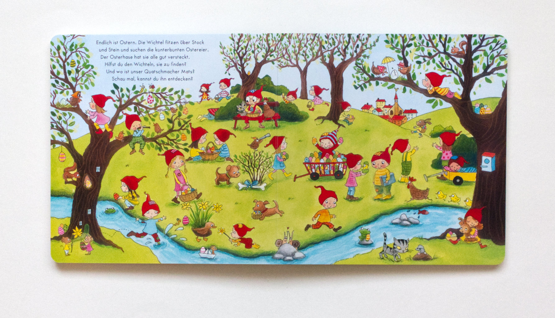 Mein Frühlingswichtel-Wimmelbuch
