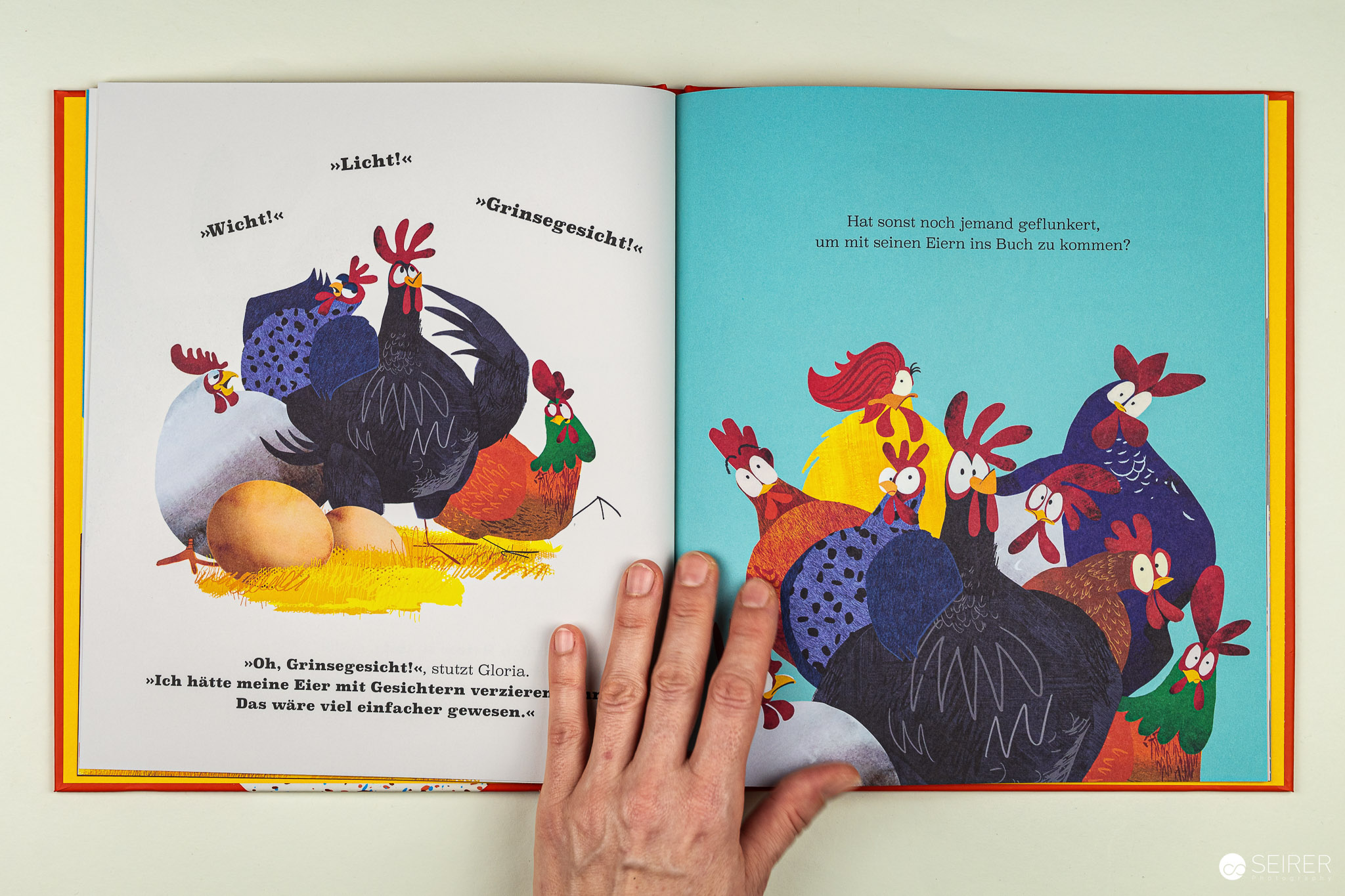 Jenny Meier legt seltsame Eier