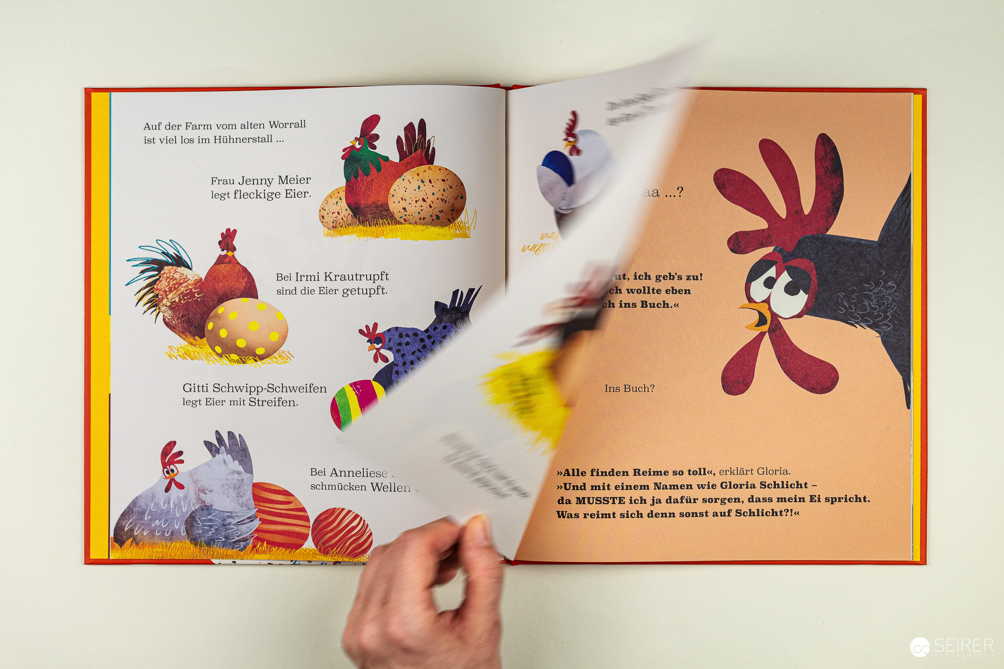 Jenny Meier legt seltsame Eier