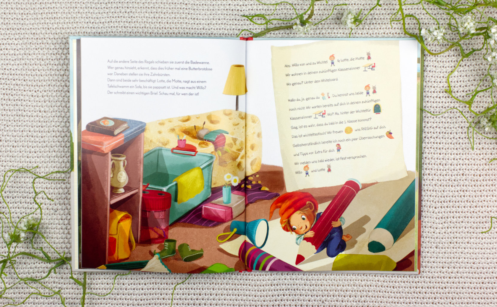 Annette Langen & Anne Grobe: Wichtelpost zum Schulanfang