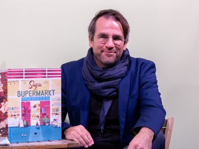 Daniel Fehr im Interview auf der Frankfurter Buchmesse