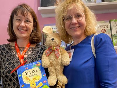 Annette Langen im Interview auf der Frankfurter Buchmesse